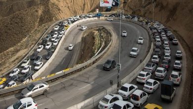 محور کرج ـ چالوس و آزادراه تهران ـ کرج، ترافیک پرحجم است/ کرج چالوس یک طرفه می شود