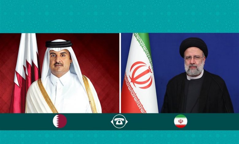 امیر قطر خطاب به رئیسی‌: گروه‌تان در جام جهانی حماسی است/ رئیس‌جمهور: ایران برای کمک به برگزاری مسابقات آمادگی دارد