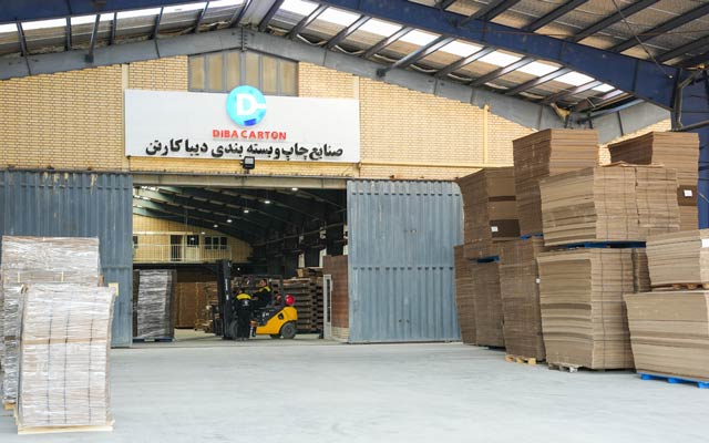 دیبا کارتن شهرک صنعتی پرند
