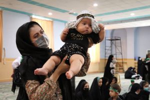همایش شیرخوارگان حسینی در شهر رباط کریم و پرند برگزار شد + تصاویر