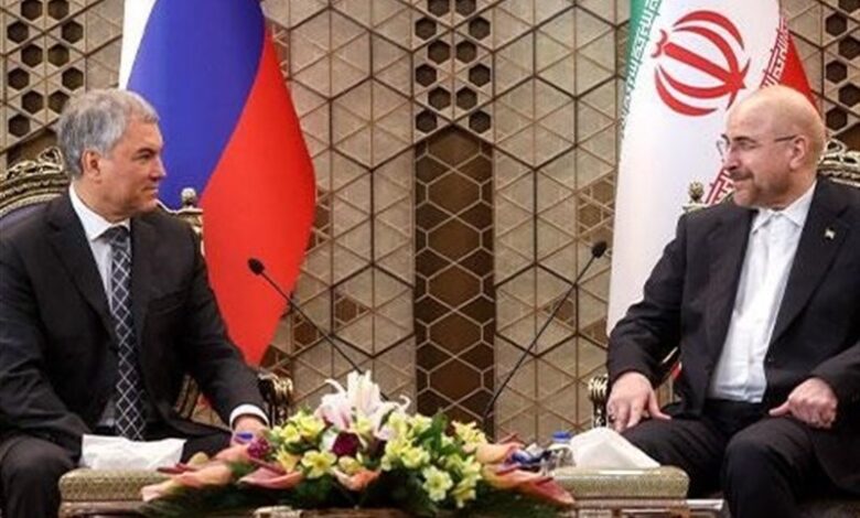 قالیباف: قرارداد ۲۵ ساله ایران و روسیه در سریع‌ترین زمان اجرایی شود