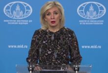 مسکو: آمریکا، انگلیس، فرانسه و آلمان نمی‌توانند در حل بحران اوکراین میانجیگری کنند