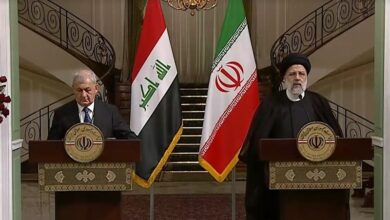 رئیسی: سطح روابط اقتصادی ایران و عراق باید افزایش پیدا کند/ رئیس‌جمهور عراق: ما فداکاری‌های ایران را فراموش نخواهیم کرد