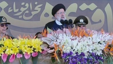 رئیسی در رژه ۳۱ شهریور: اجازه نمی دهیم هیچ گروه تروریستی مسلحی در اطراف ایران باشد