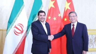 مخبر: بدنبال اجرای کامل توافقنامه ۲۵ ساله ایران و چین هستیم