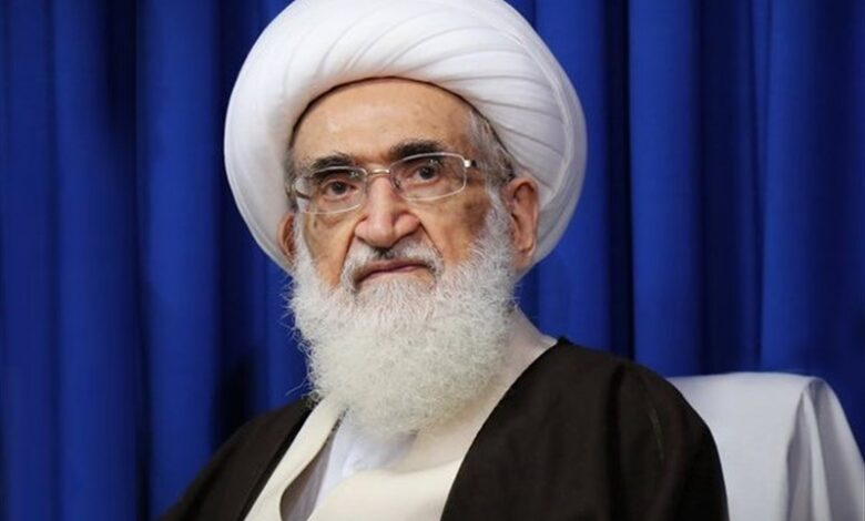 تجلیل آیتالله نوری همدانی از عظمت شخصیت امامزاده علی ابن محمد باقر(ع)