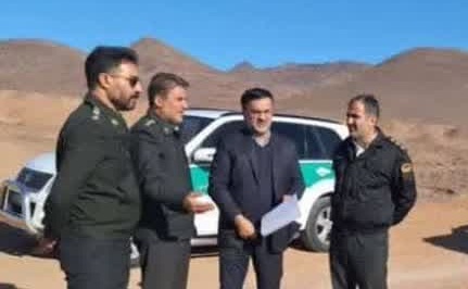 بازديد از روند احداث ساختمان كلانتری ١٩ پرند + عکس