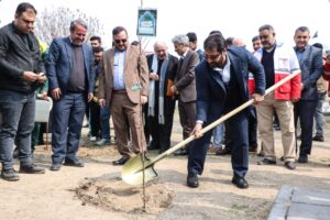 مراسم روز درختکاری در رباط کریم برگزار شد