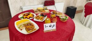 اولین جشنواره هفت سین و غذاهای سنتی در نصیرشهر برگزار شد + تصاویر
