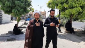 اجتماع بزرگ عزاداران و هیئات مذهبی شهر پرند در تاسوعای حسینی