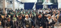 اجتماع بزرگ بسیجیان حیدریون شهر پرند