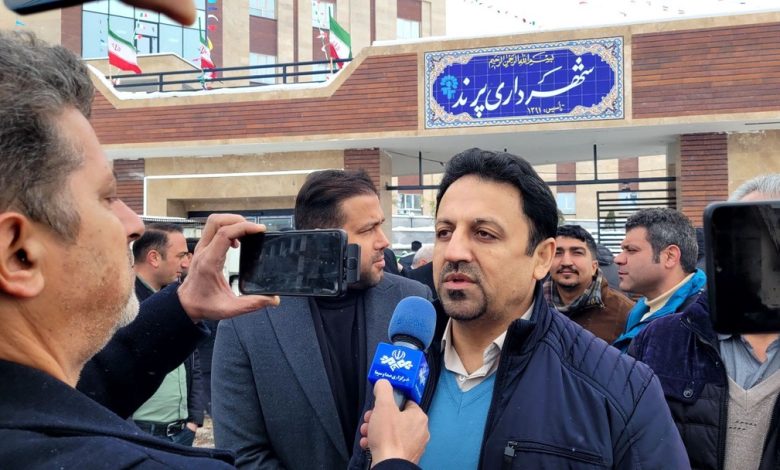 ساختمان جدید شهرداری پرند افتتاح شد