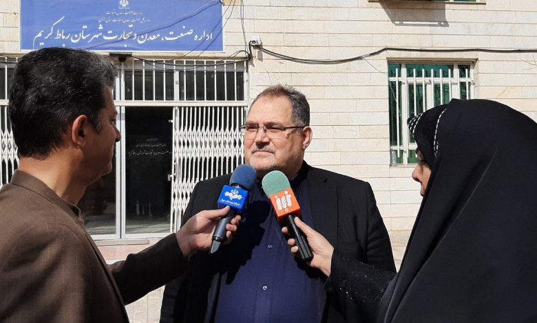 ابوالفضل بیات رئیس اداره صمت شهرستان رباط کریم
