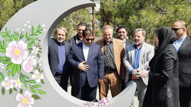 بازدید شهردار رباط کریم از جشنواره تخم مرغ های رنگی