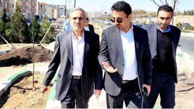 بازدید فرماندار شهرستان رباط کریم از شهرک هواپیمایی و پارک مهندس شهر پرند