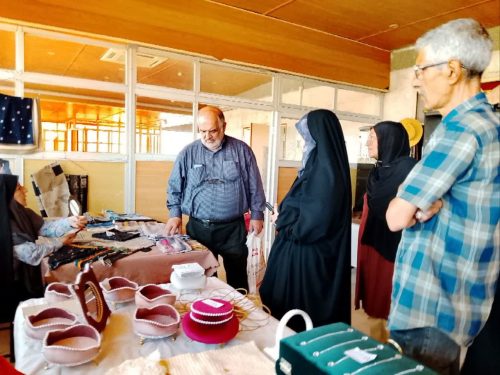 برپایی نمایشگاه توانمندی بانوان شهر پرند