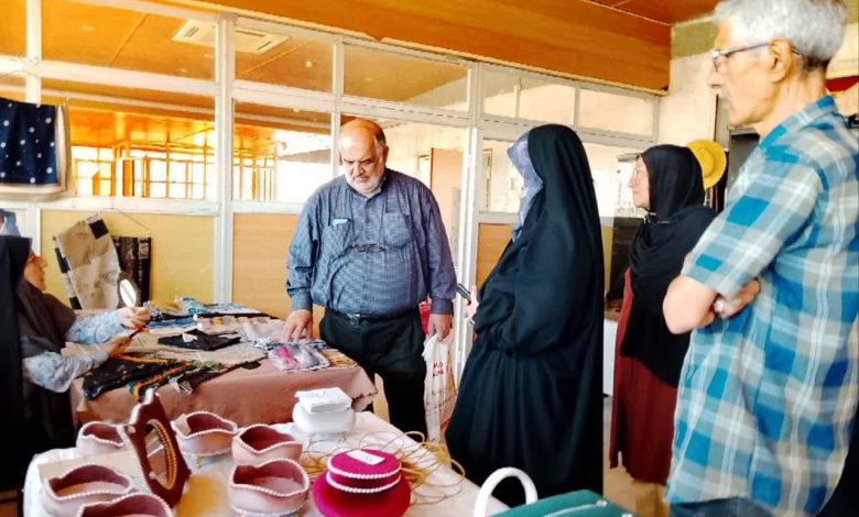 برپایی نمایشگاه توانمندی بانوان شهر پرند