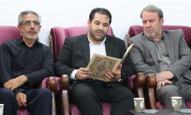 دیدار مدیریت شهری رباطکریم با خانواده شهیدان قهرمانی و رجبی